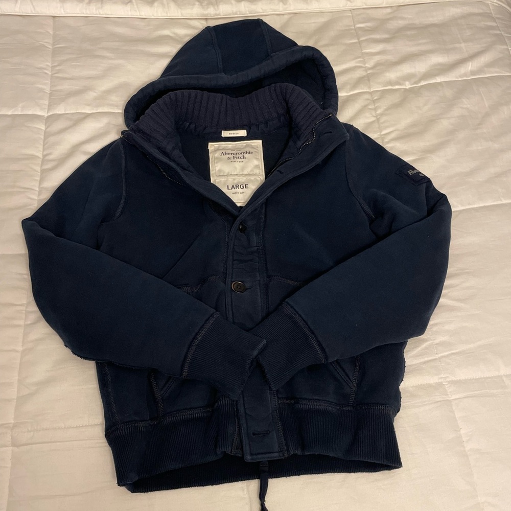 Abercrombie & Fitch Men’s Heavy Duty Hoodie Jacket